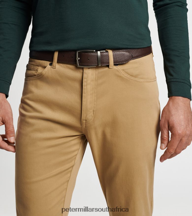 Black/Brown Men Peter Millar Reversible Leather Belt Accessories B62P4F1236