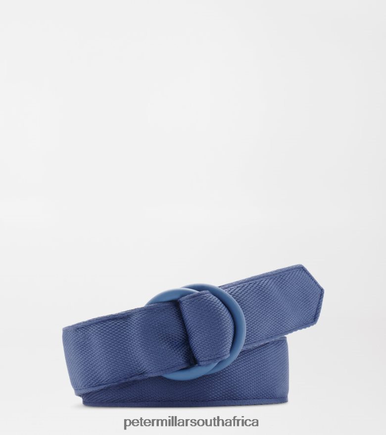 Blue Pearl Men Peter Millar Performance O-Ring Belt Accessories B62P4F1215