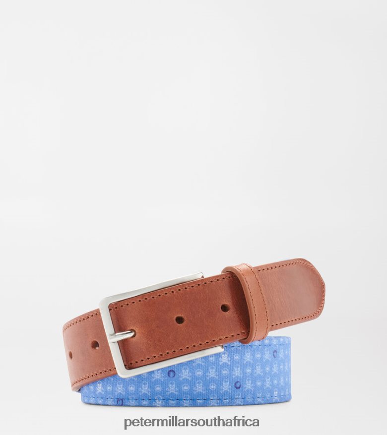 Bonnet Men Peter Millar Skull In One Printed Belt Accessories B62P4F1237