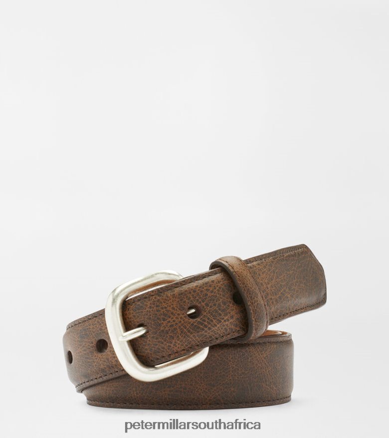 Brown Men Peter Millar Pilot Mill Belt Accessories B62P4F1209