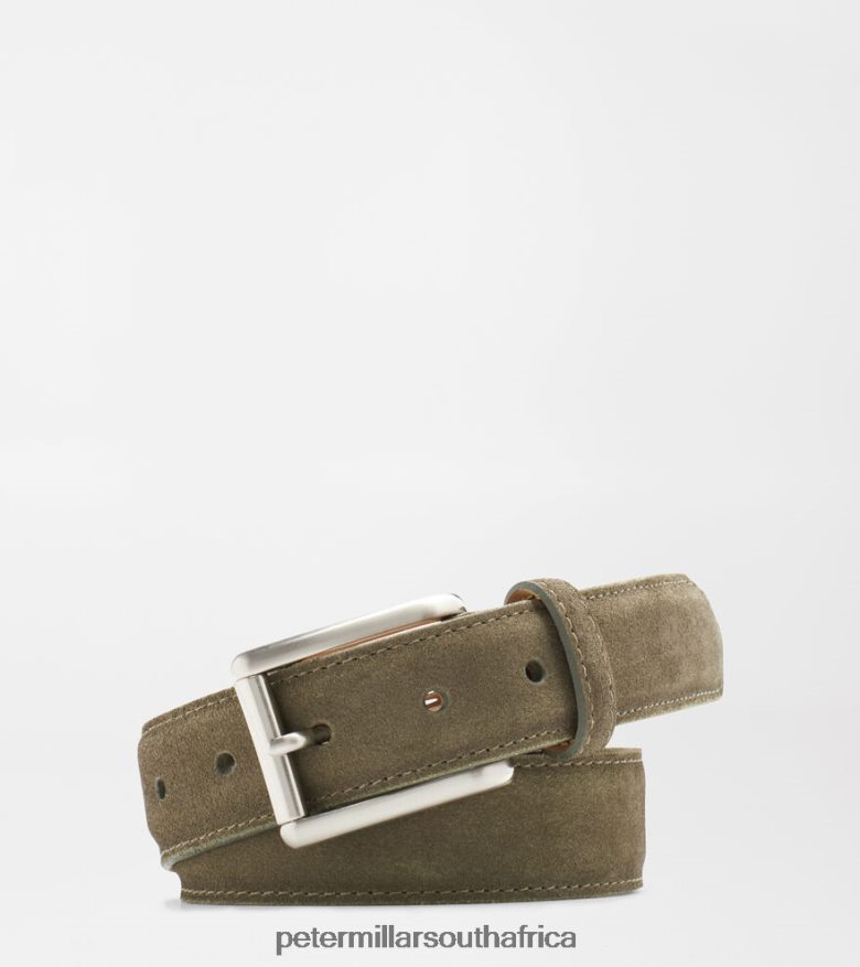 Loden Men Peter Millar Excursionist Suede Belt Accessories B62P4F1220