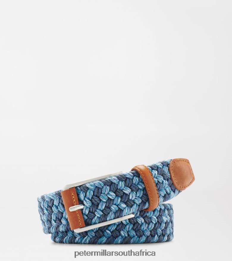 Maritime Men Peter Millar Cotton Melange Braided Belt Accessories B62P4F1232
