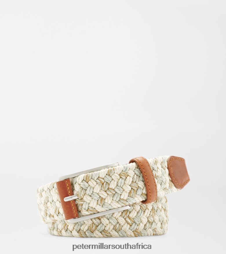 Stone Men Peter Millar Cotton Melange Braided Belt Accessories B62P4F1239