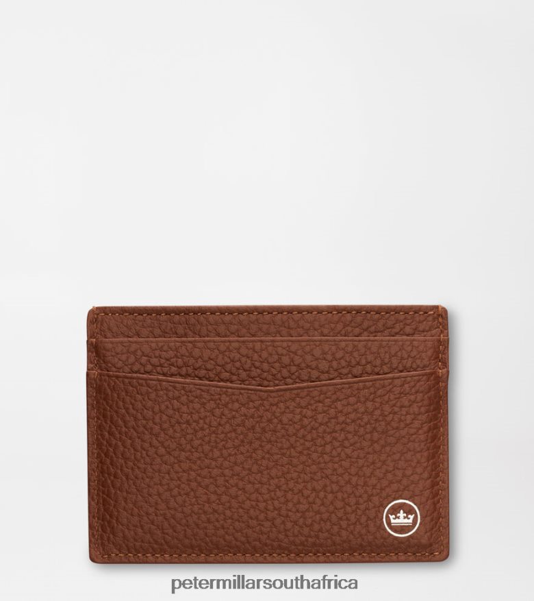 Cognac Men Peter Millar X Serapian Card Case Accessories B62P4F1288