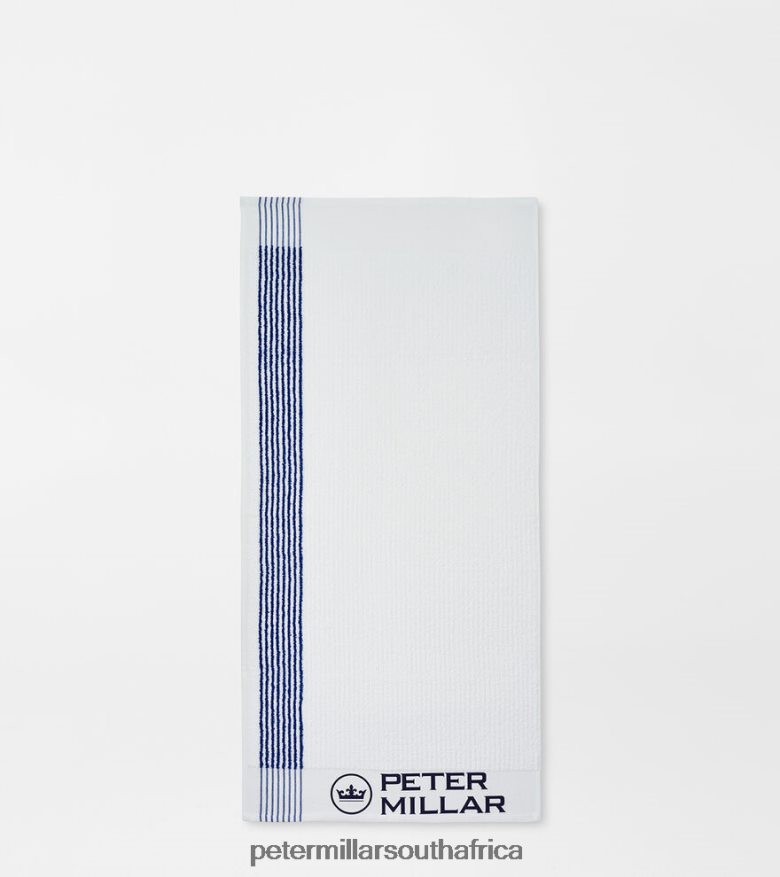 White Men Peter Millar Tour Caddy Towel Accessories B62P4F1290