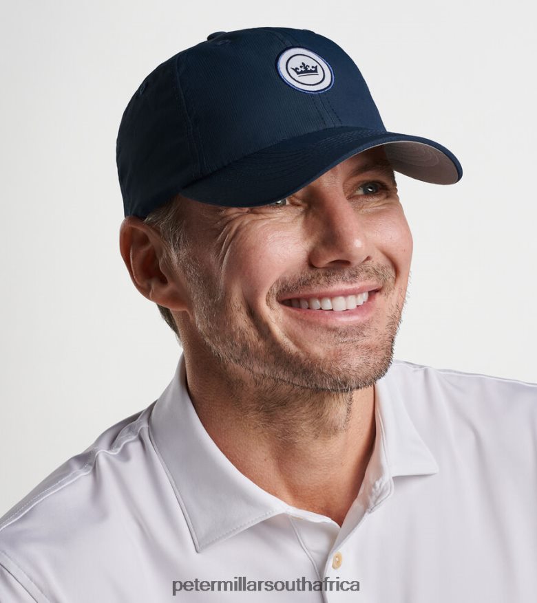 Navy Men Peter Millar Crown Seal Performance Hat Accessories B62P4F1275