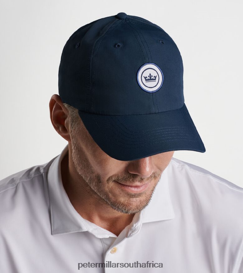 Navy Men Peter Millar Crown Seal Performance Hat Accessories B62P4F1275