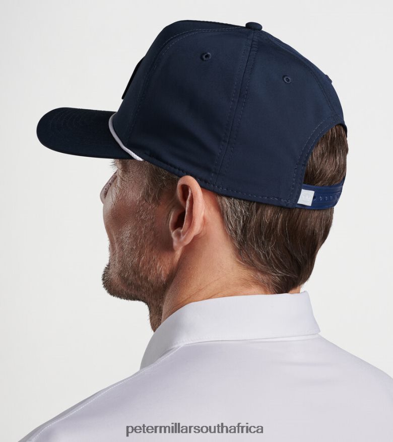 Navy Men Peter Millar Est. Clubhouse Rope Hat Accessories B62P4F1277
