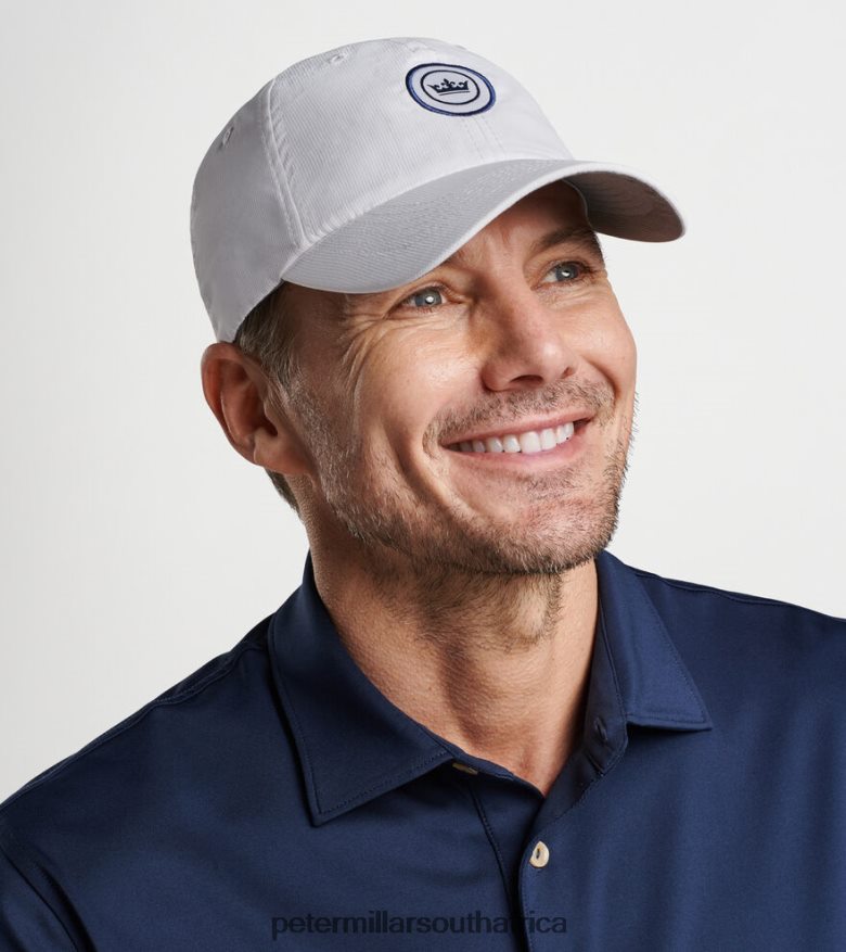 White Men Peter Millar Crown Seal Performance Hat Accessories B62P4F1276