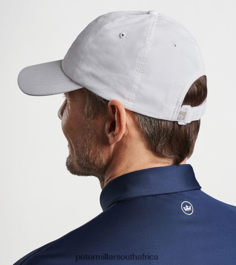 White Men Peter Millar Crown Seal Performance Hat Accessories B62P4F1276