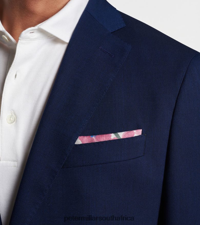 Blue Pearl Men Peter Millar Herman Floral Pocket Square Accessories B62P4F1265