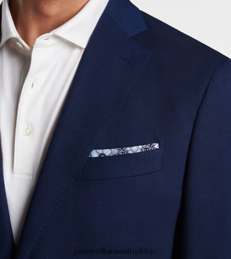 Navy Men Peter Millar Wettenstein Pocket Square Accessories B62P4F1266