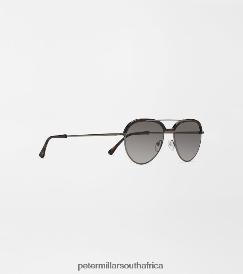 Anthracite Men Peter Millar Aviator Sunglasses Accessories B62P4F1198