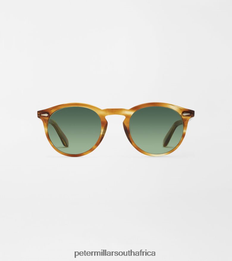 Medium Tortoise Men Peter Millar Excursionist Elite Sunglasses Accessories B62P4F1197