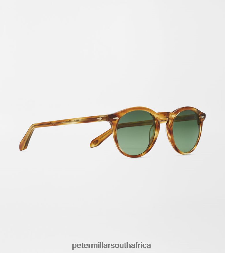 Medium Tortoise Men Peter Millar Excursionist Elite Sunglasses Accessories B62P4F1197