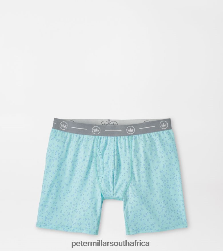 Celeste Men Peter Millar Worth A Shot Performance Boxer Brief Apparel B62P4F1015