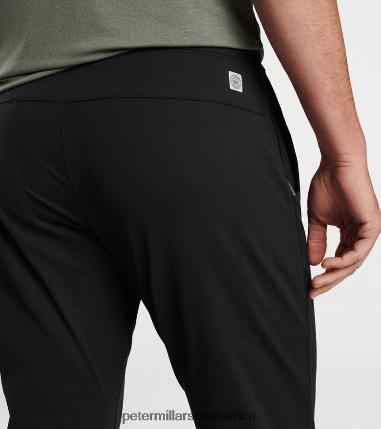 Black Men Peter Millar Atlas Performance Pant Apparel B62P4F925
