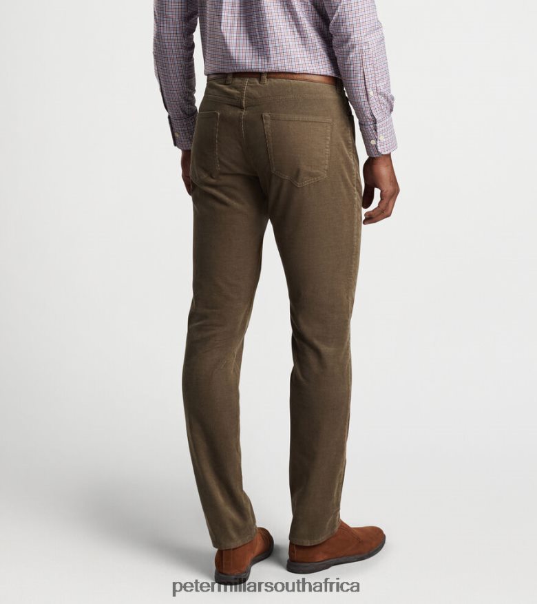 Brown Men Peter Millar Superior Soft Corduroy Five-Pocket Pant Apparel B62P4F851