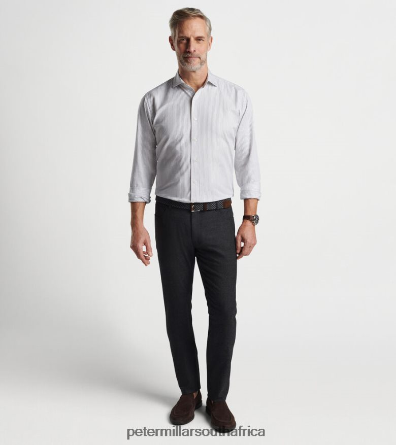 Charcoal Men Peter Millar Excursionist Flex Alpine Five-Pocket Pant Apparel B62P4F905