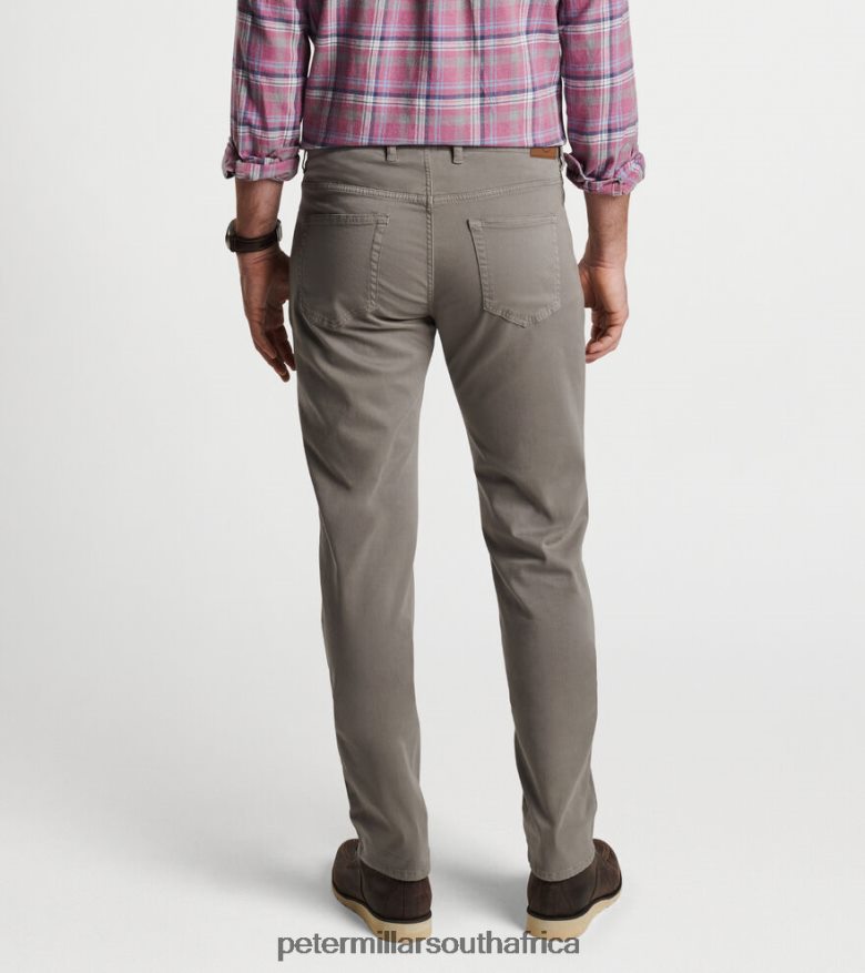 Grey Men Peter Millar Ultimate Sateen Five-Pocket Pant Apparel B62P4F844