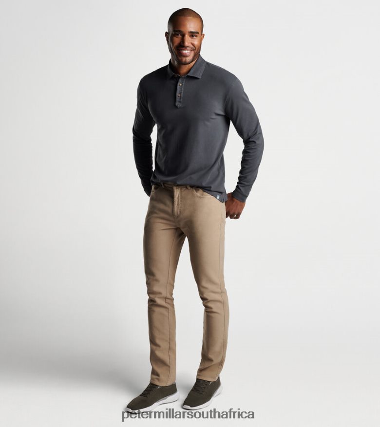 Khaki Men Peter Millar Coastline Five-Pocket Pant Apparel B62P4F903