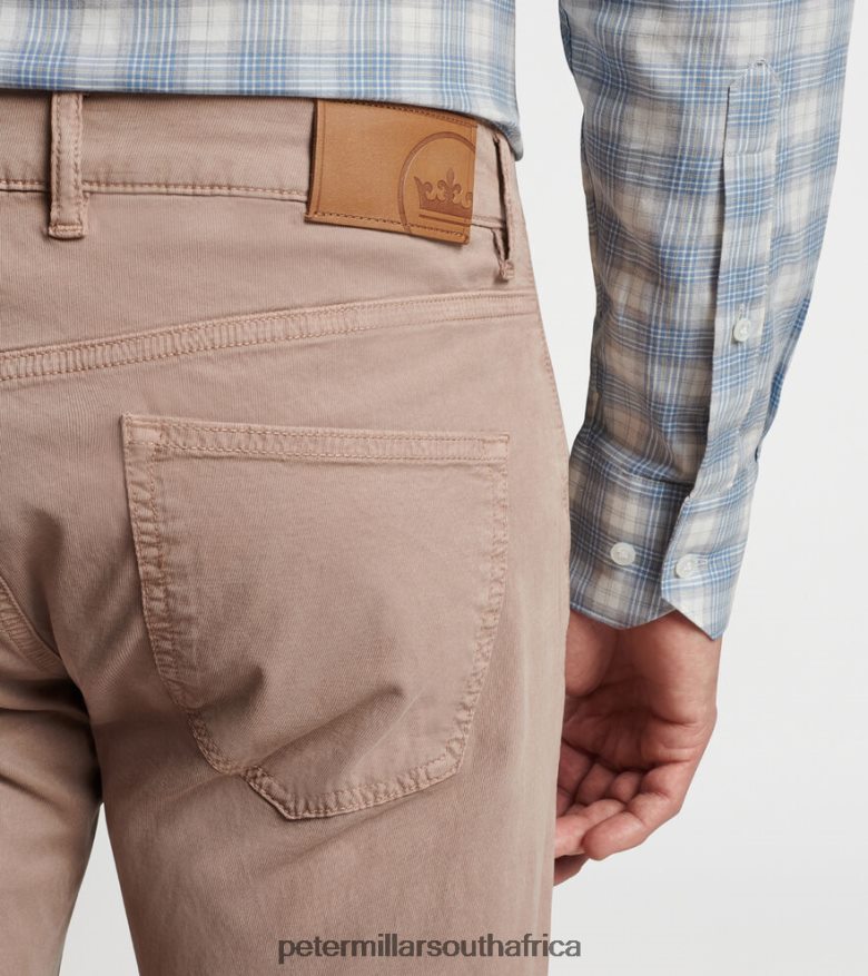 Khaki Men Peter Millar Wayfare Five-Pocket Pant Apparel B62P4F882