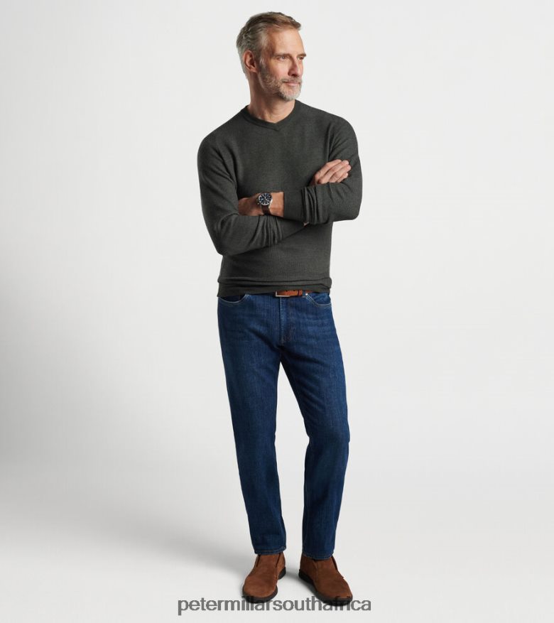 Light Blue Men Peter Millar Vintage Washed Five-Pocket Denim Apparel B62P4F874