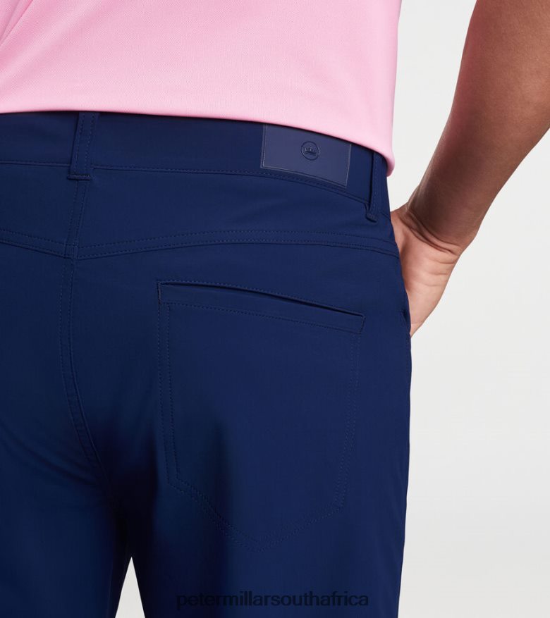 Navy Men Peter Millar Bingham Performance Five-Pocket Pant Apparel B62P4F913