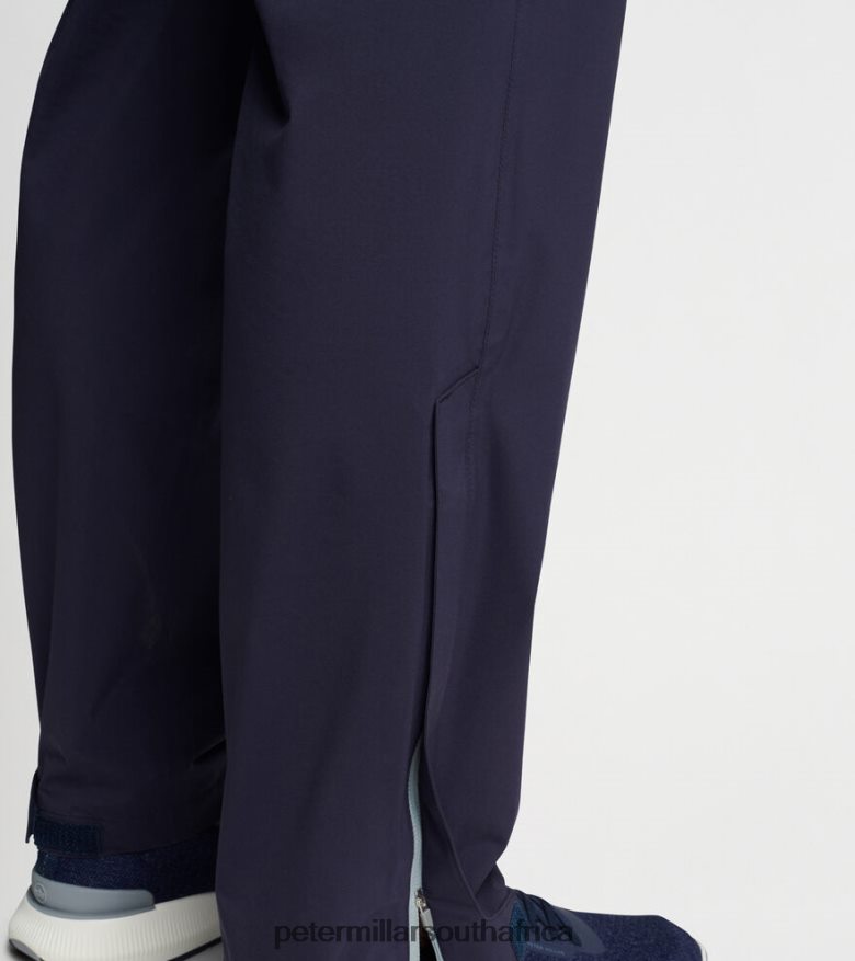 Navy Men Peter Millar Shield Pull-On Rain Pant Apparel B62P4F927