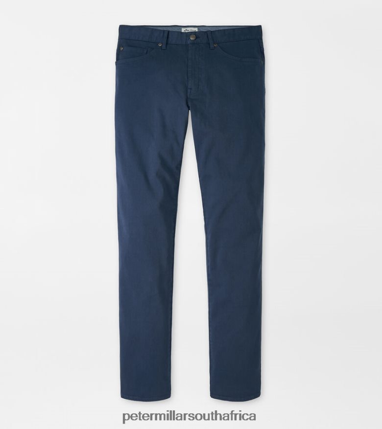 Navy Men Peter Millar Ultimate Sateen Five-Pocket Pant Apparel B62P4F839