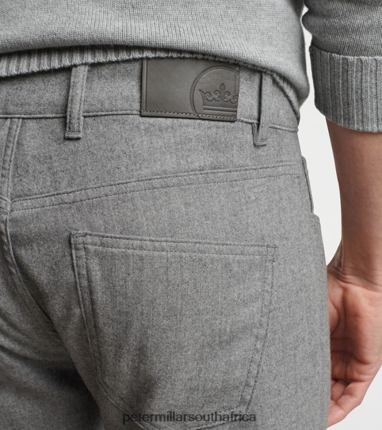 Nickel Men Peter Millar Excursionist Flex Alpine Five-Pocket Pant Apparel B62P4F907