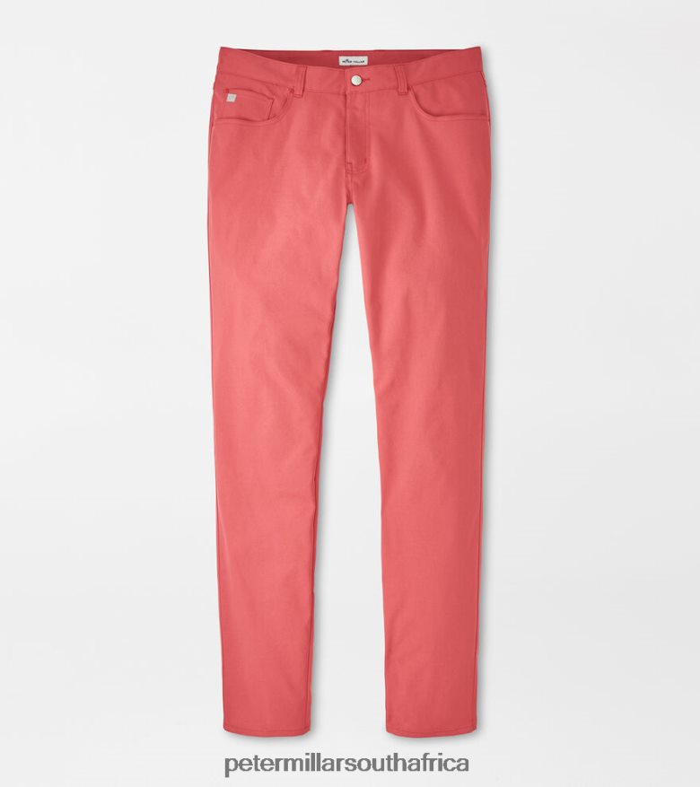 Pink Men Peter Millar eb66 Performance Five-Pocket Pant Apparel B62P4F834