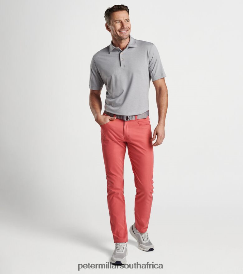 Pink Men Peter Millar eb66 Performance Five-Pocket Pant Apparel B62P4F834