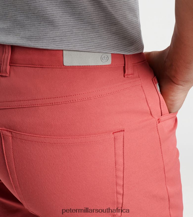 Pink Men Peter Millar eb66 Performance Five-Pocket Pant Apparel B62P4F834