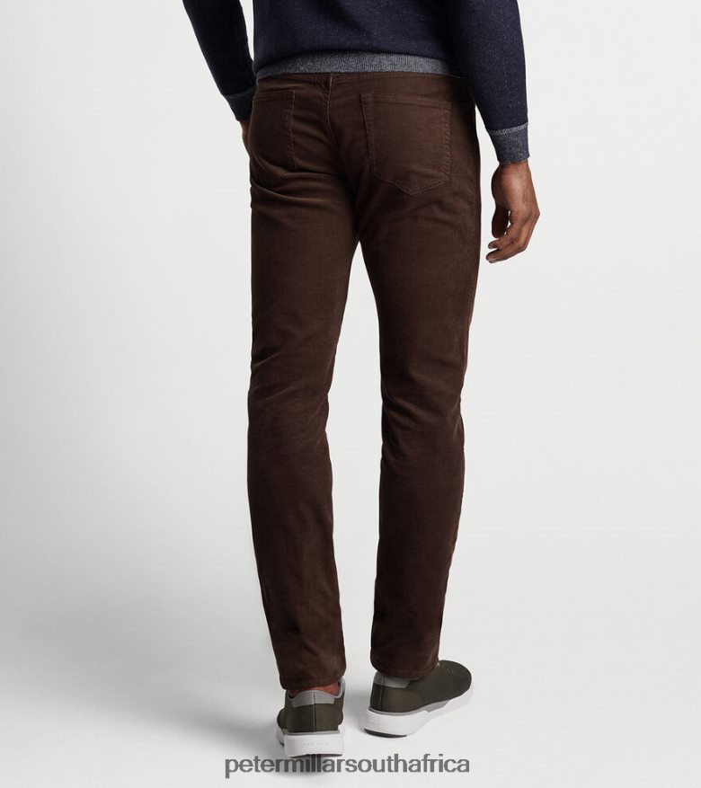 Red/Brown Men Peter Millar Superior Soft Corduroy Five-Pocket Pant Apparel B62P4F848
