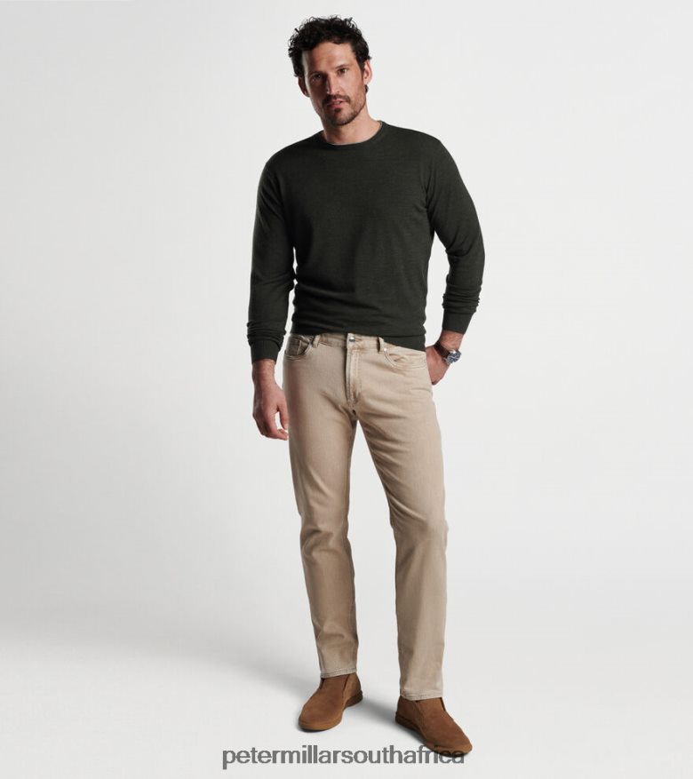 Sand Men Peter Millar Sand Washed Denim Apparel B62P4F920