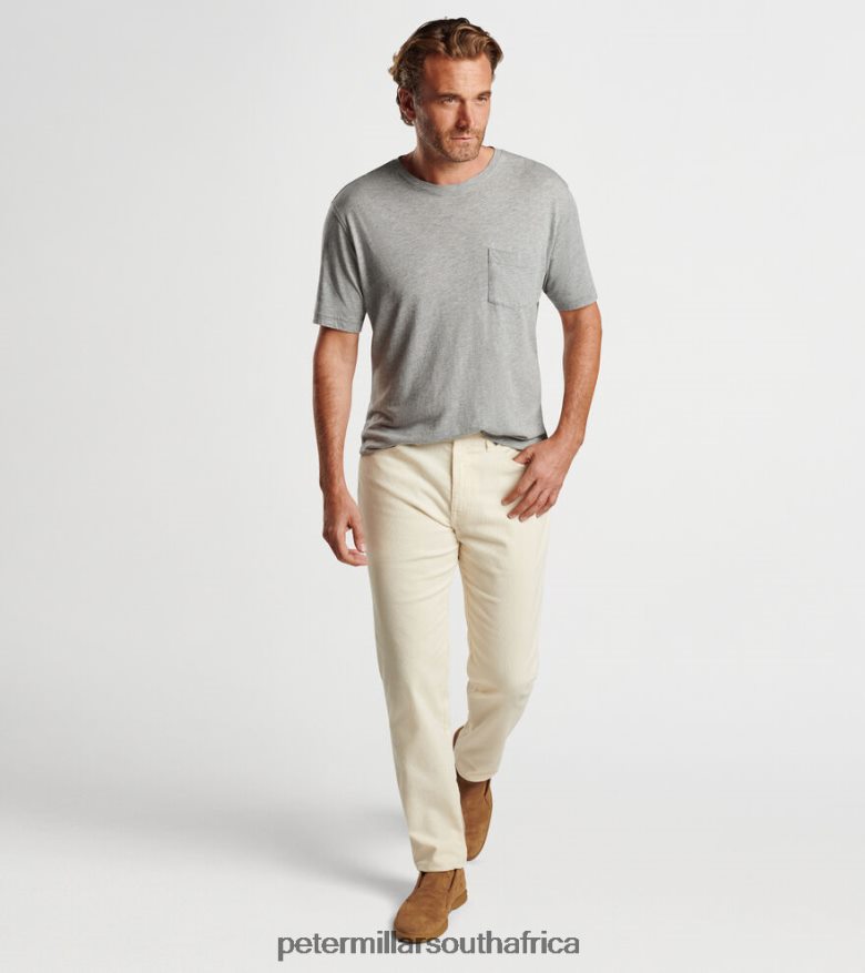 White Men Peter Millar Superior Soft Corduroy Five-Pocket Pant Apparel B62P4F850