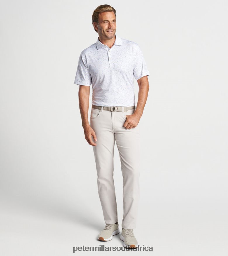 White Men Peter Millar eb66 Performance Five-Pocket Pant Apparel B62P4F830