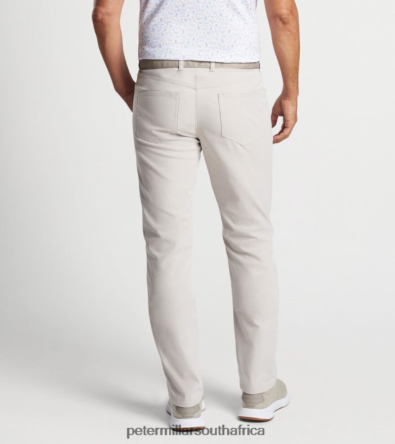 White Men Peter Millar eb66 Performance Five-Pocket Pant Apparel B62P4F830