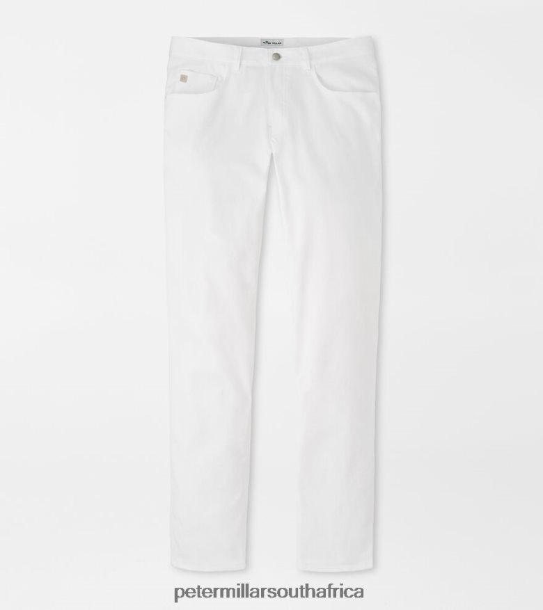 White Men Peter Millar eb66 Performance Five-Pocket Pant Apparel B62P4F832