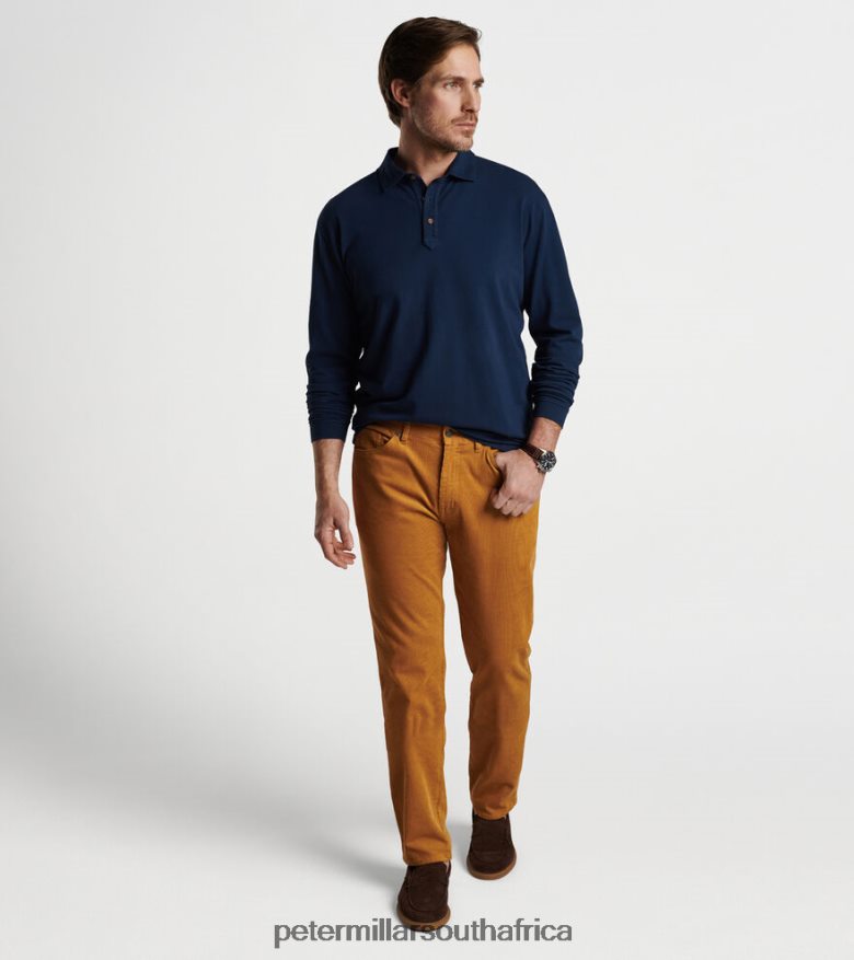 Yellow Men Peter Millar Superior Soft Corduroy Five-Pocket Pant Apparel B62P4F847