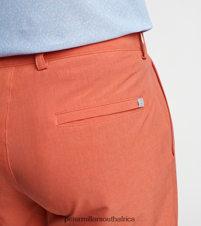 British Grey Men Peter Millar Shackleford Performance Hybrid Short Apparel B62P4F959