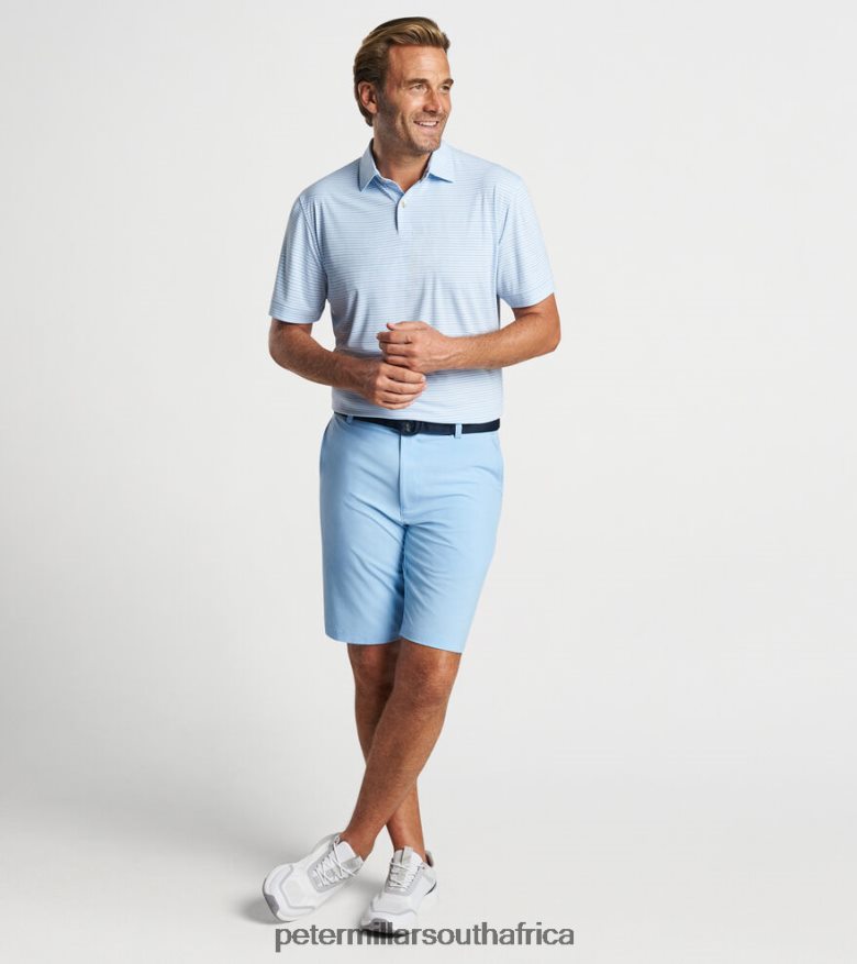 Cottage Blue Men Peter Millar Shackleford Performance Hybrid Short Apparel B62P4F957