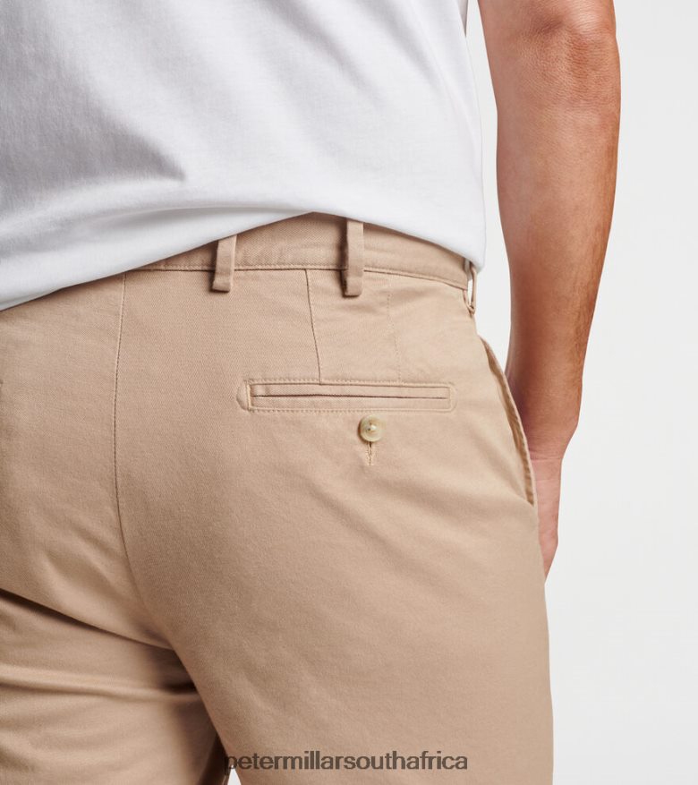 Khaki Men Peter Millar Pilot Twill Short Apparel B62P4F949