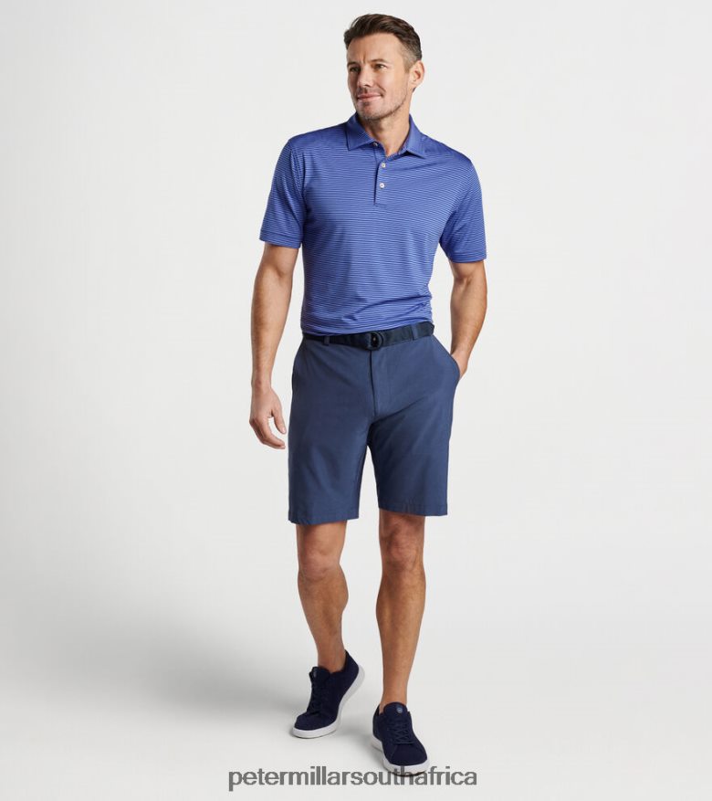 Navy Men Peter Millar Shackleford Performance Hybrid Short Apparel B62P4F956