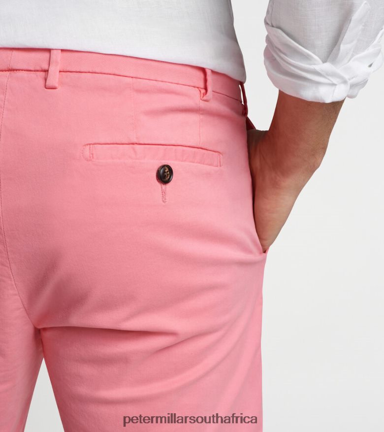 Peach Bloom Men Peter Millar Concorde Garment-Dyed Short Apparel B62P4F965