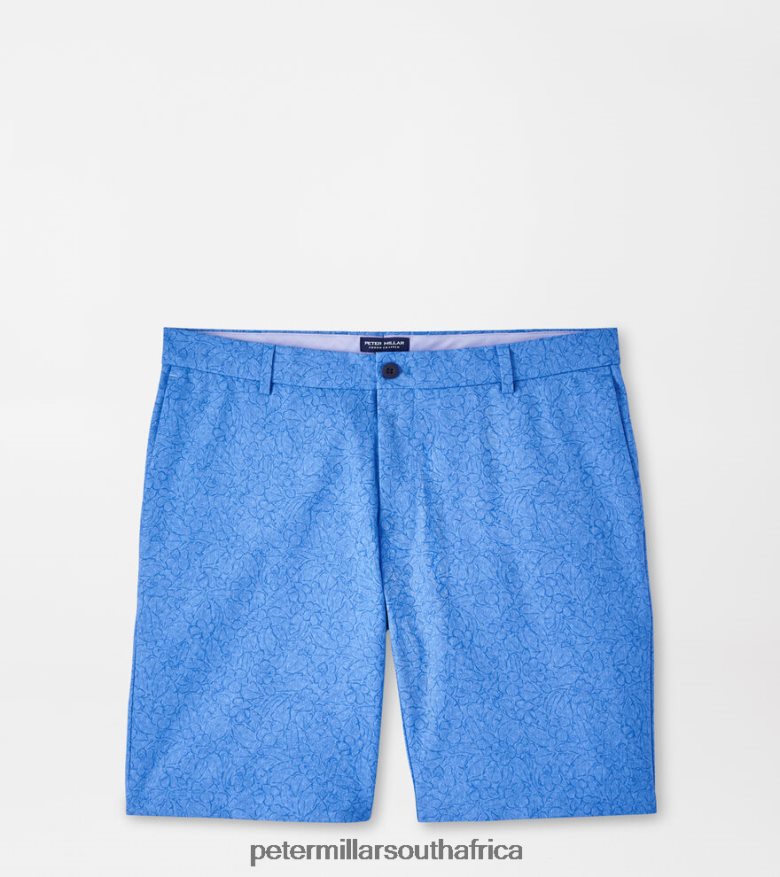 Regatta Blue Men Peter Millar Surge Trellis Performance Short Apparel B62P4F986