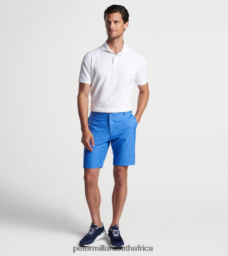 Regatta Blue Men Peter Millar Surge Trellis Performance Short Apparel B62P4F986