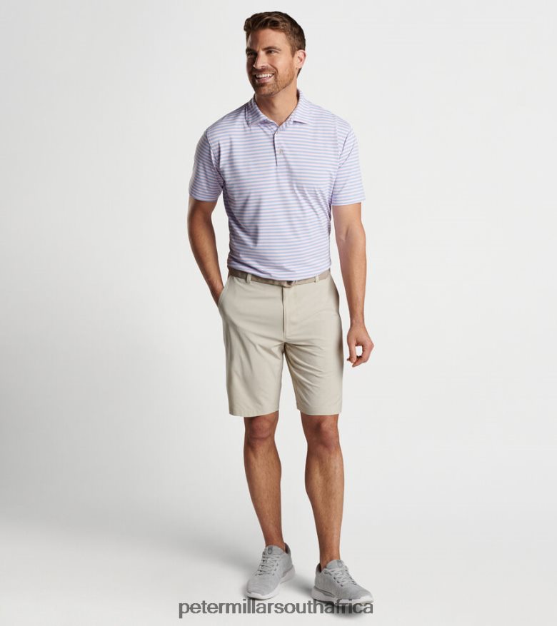 Sand Men Peter Millar Shackleford Performance Hybrid Short Apparel B62P4F954