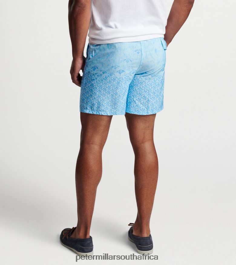 Beta Blue Men Peter Millar Stingray Scatter Swim Trunk Apparel B62P4F995